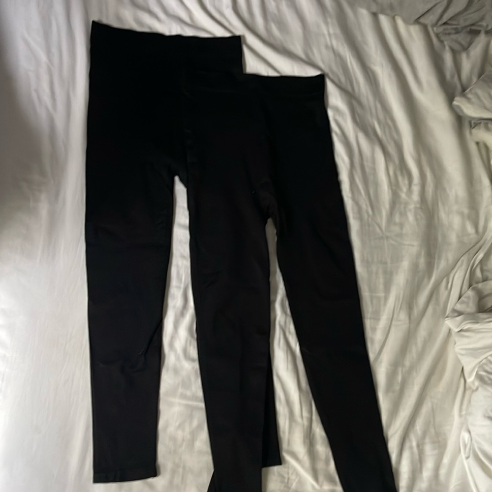 2 pairs Blanqi Postpartum Support Leggings